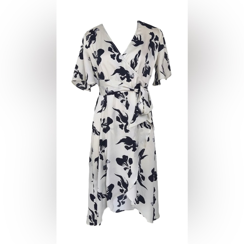 Anaphe Silk Wrap Dress XS